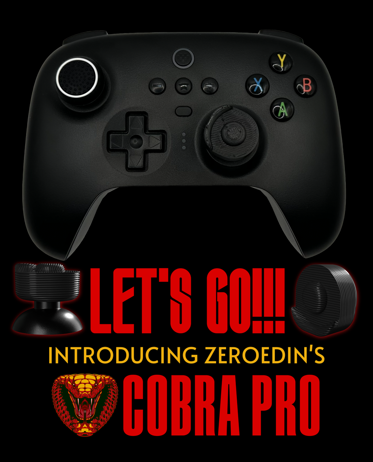 8BitDo Compatible Cobra Pro Thumbsticks
