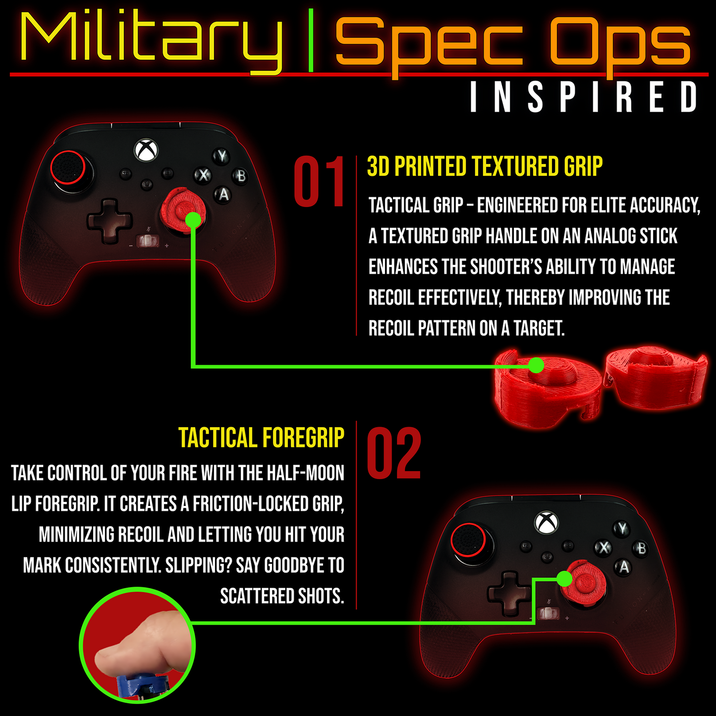 EasySMX X10, Compatible Cobra Controller Attachment Alpha Build
