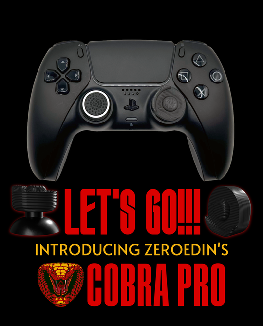 PlayStation 4 & 5  DualSense Edge Compatible Cobra Pro Thumbsticks