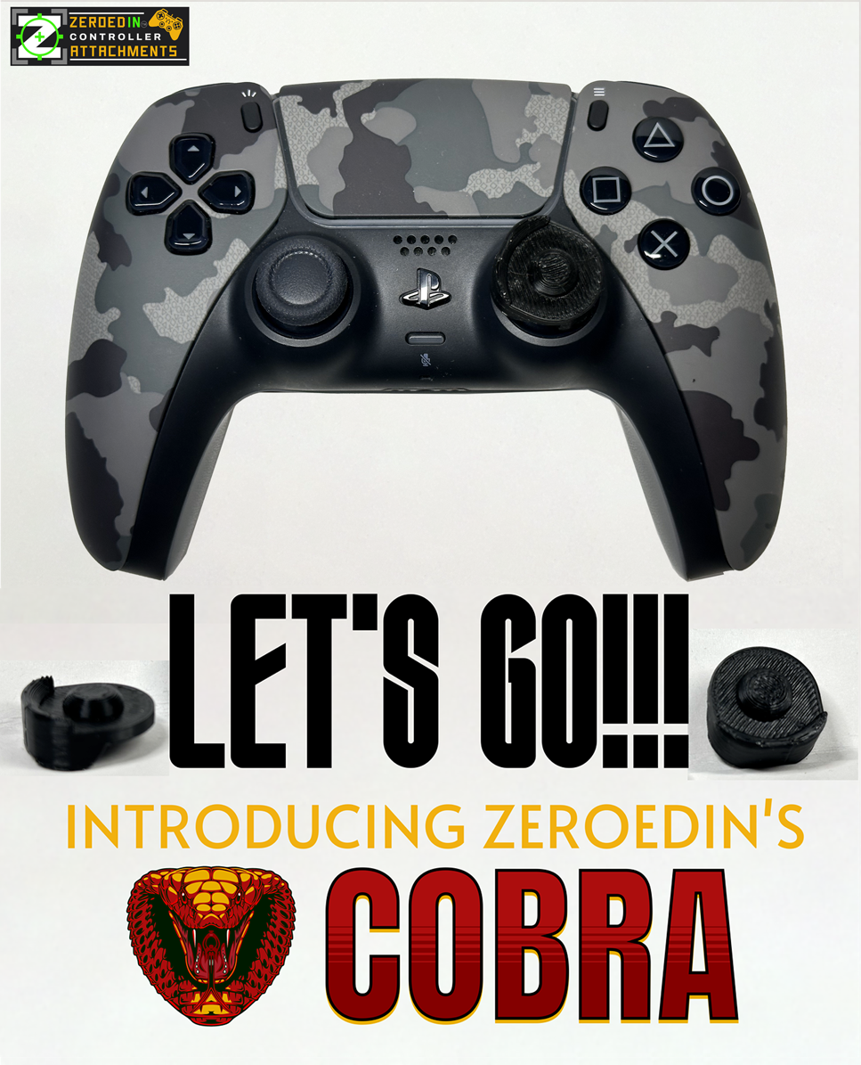 Playstation 4 & 5 Compatible Cobra Controller Attachment Alpha Build