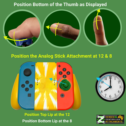 Switch Joy-Con Compatible Cobra Controller Attachment Alpha Build